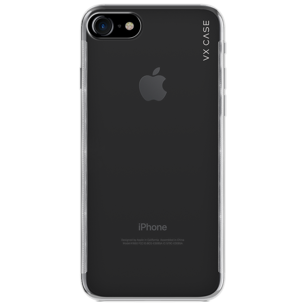 Capa iPhone 7/8 Silicone Preta