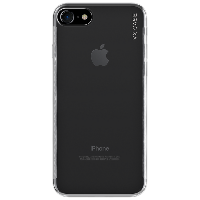 Capa iPhone 7/8 Silicone Preta