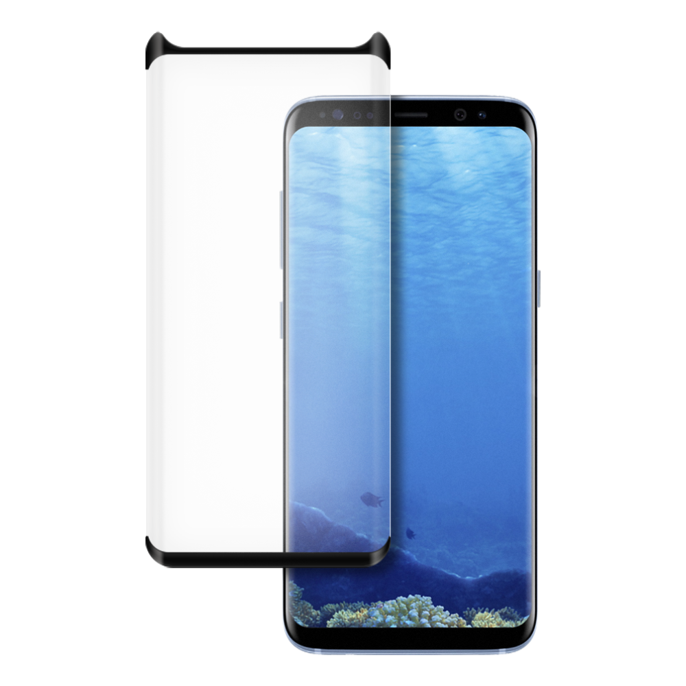 Película Anti Impacto Galaxy S8 / S9 com Borda Full Glue - Premium