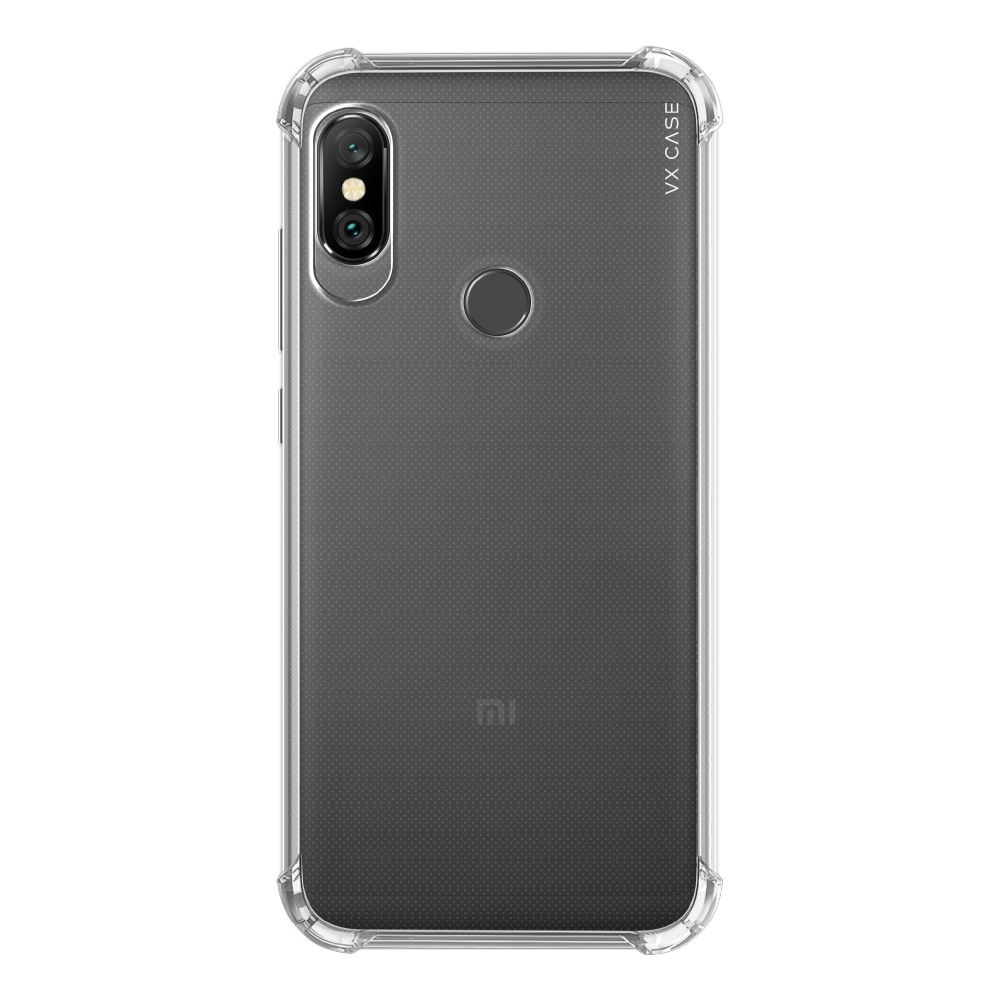 Capa Xiaomi Redmi Note 6 Pro Silicone Rígida Transparente