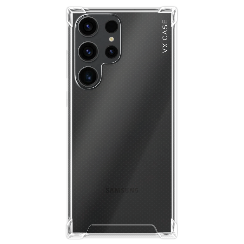 Capa para Galaxy S23 Plus de Silicone Rígida Transparente