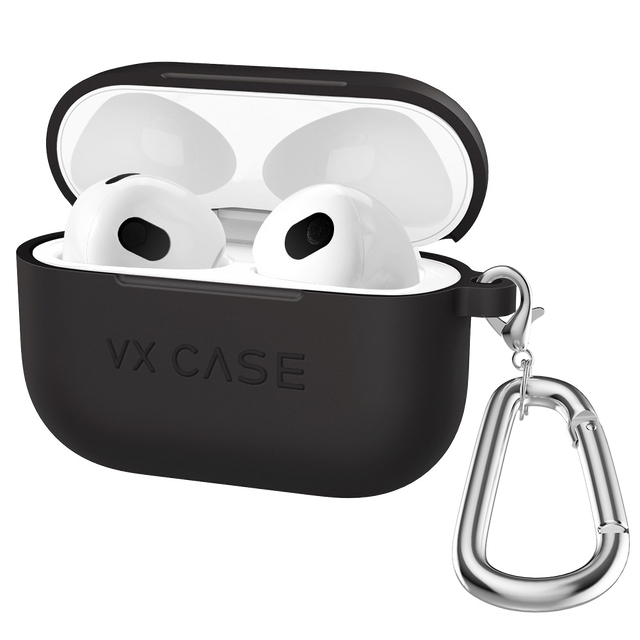 Case preta VX Case para AirPods Pro 2