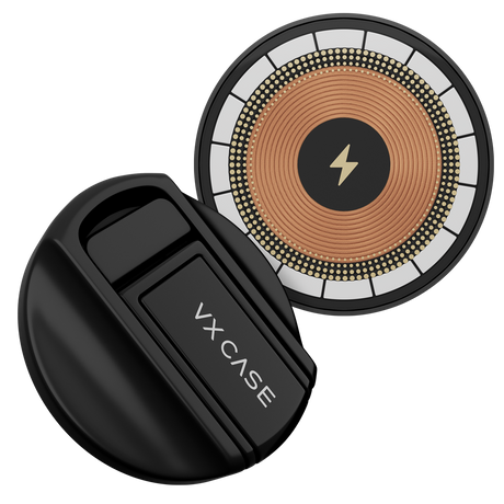 Carregador e Suporte MagSafe para Smartphone - Mag Ring Charger