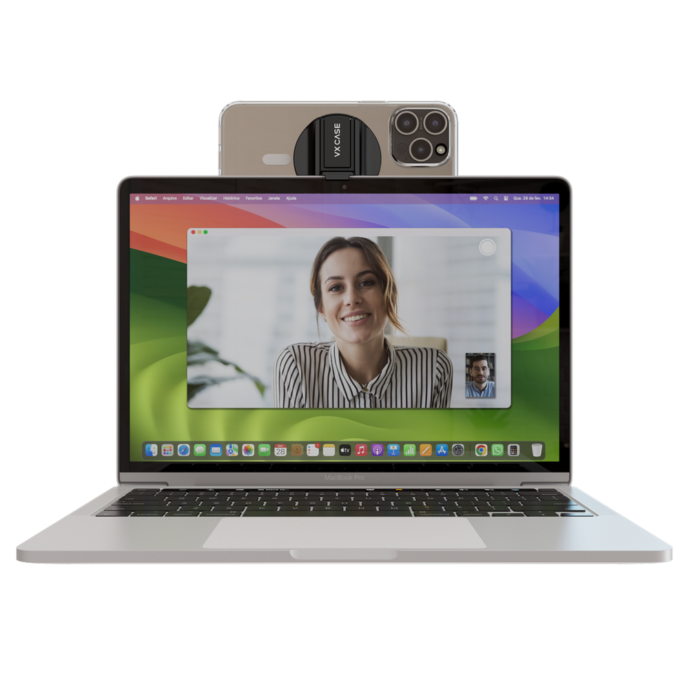 Carregador e Suporte MagSafe para Smartphone - Mag Ring Charger Promo