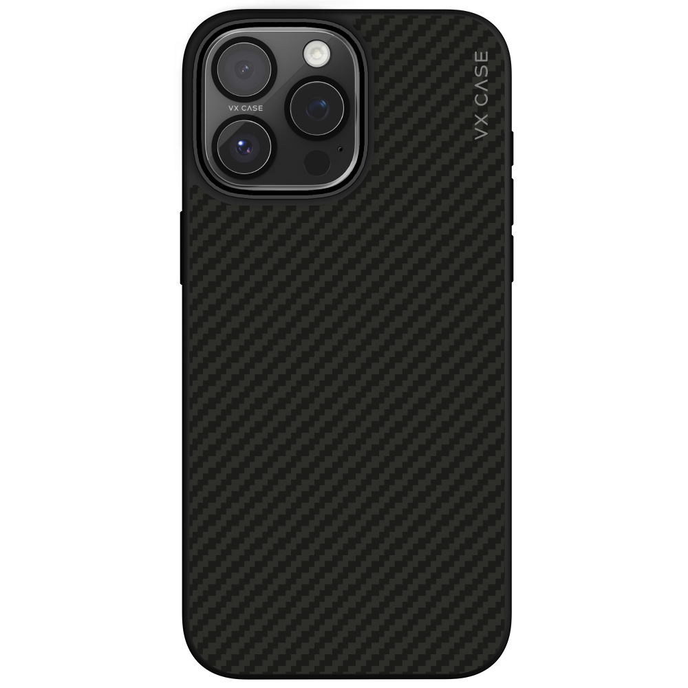 Capa Magsafe para iPhone 16 Pro Max Preta - Kevlar