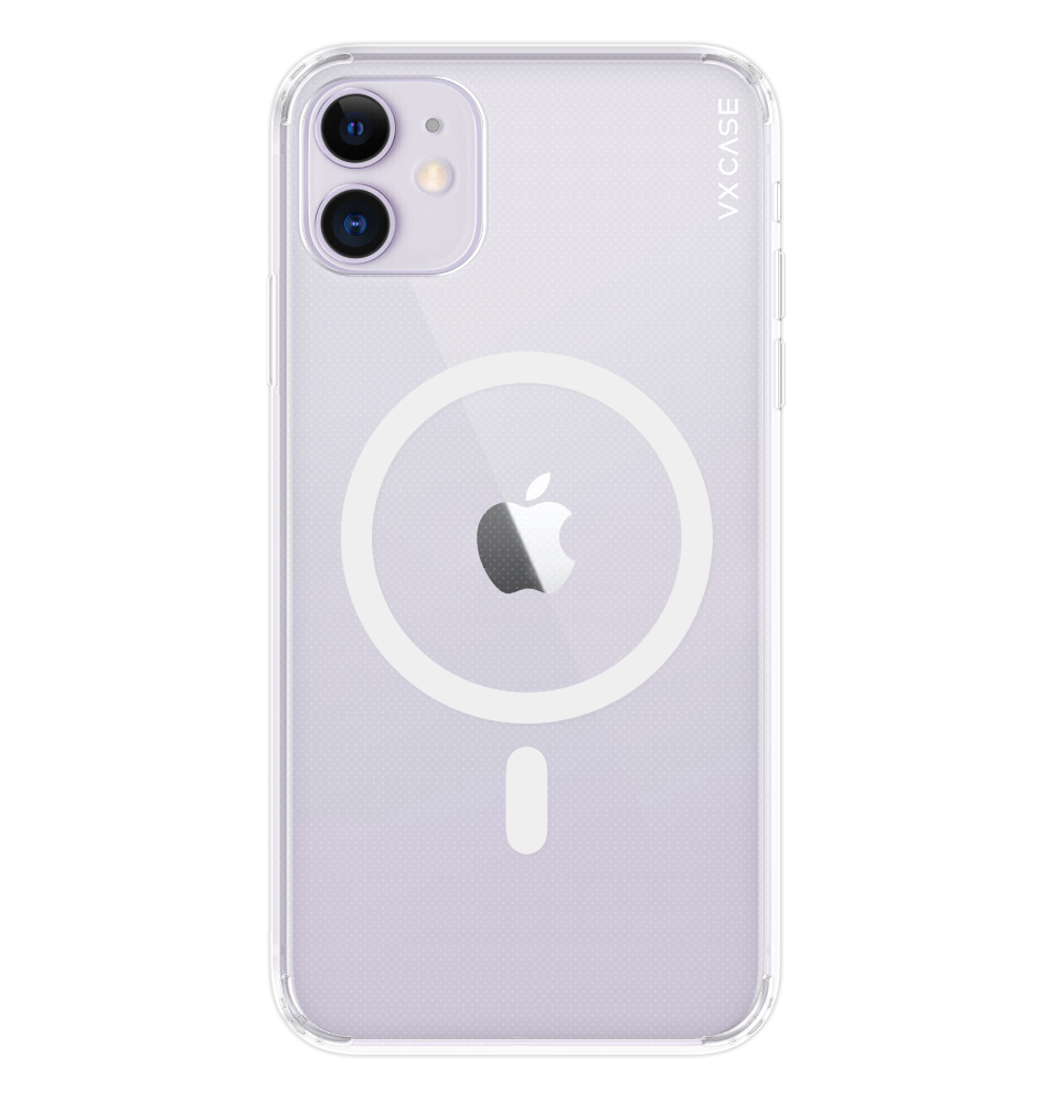 Capa Magsafe iPhone 11 Transparente - Eternum