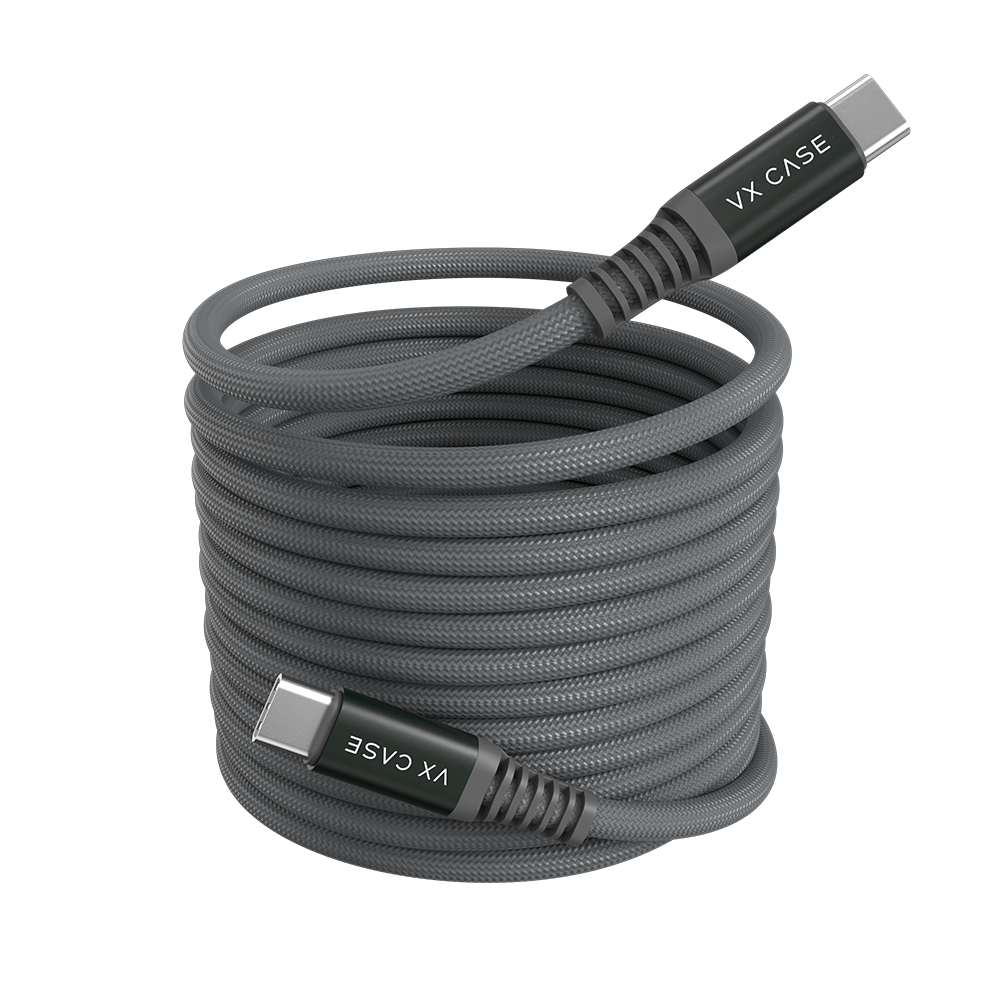 Cabo Magnetic Dragon VX Case 3M Tipo-C / Tipo-C - Chumbo