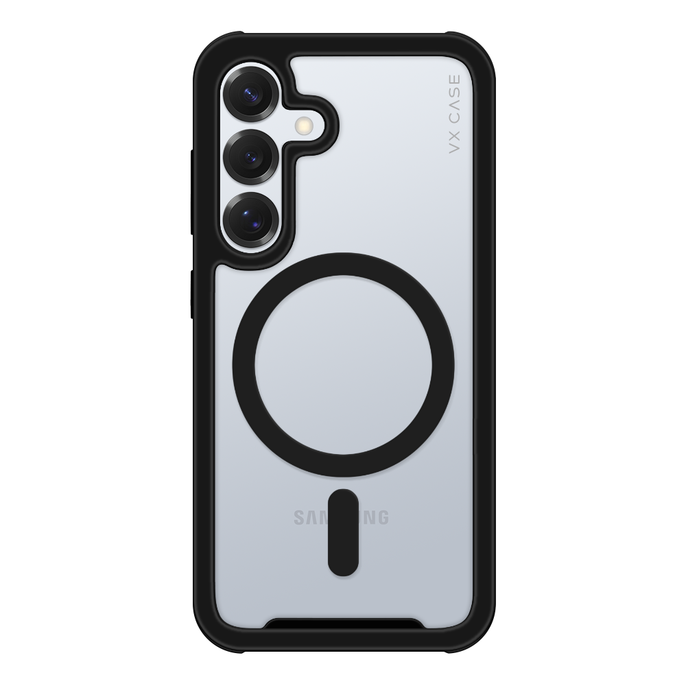 Capa Magsafe para Galaxy S25 Plus - Preto - Shield Cover II