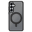 Capa com Suporte Aro Magsafe Galaxy S25 - Preta - KickStand Capa com Suporte Aro Magsafe Galaxy S25 - Preta - KickStand