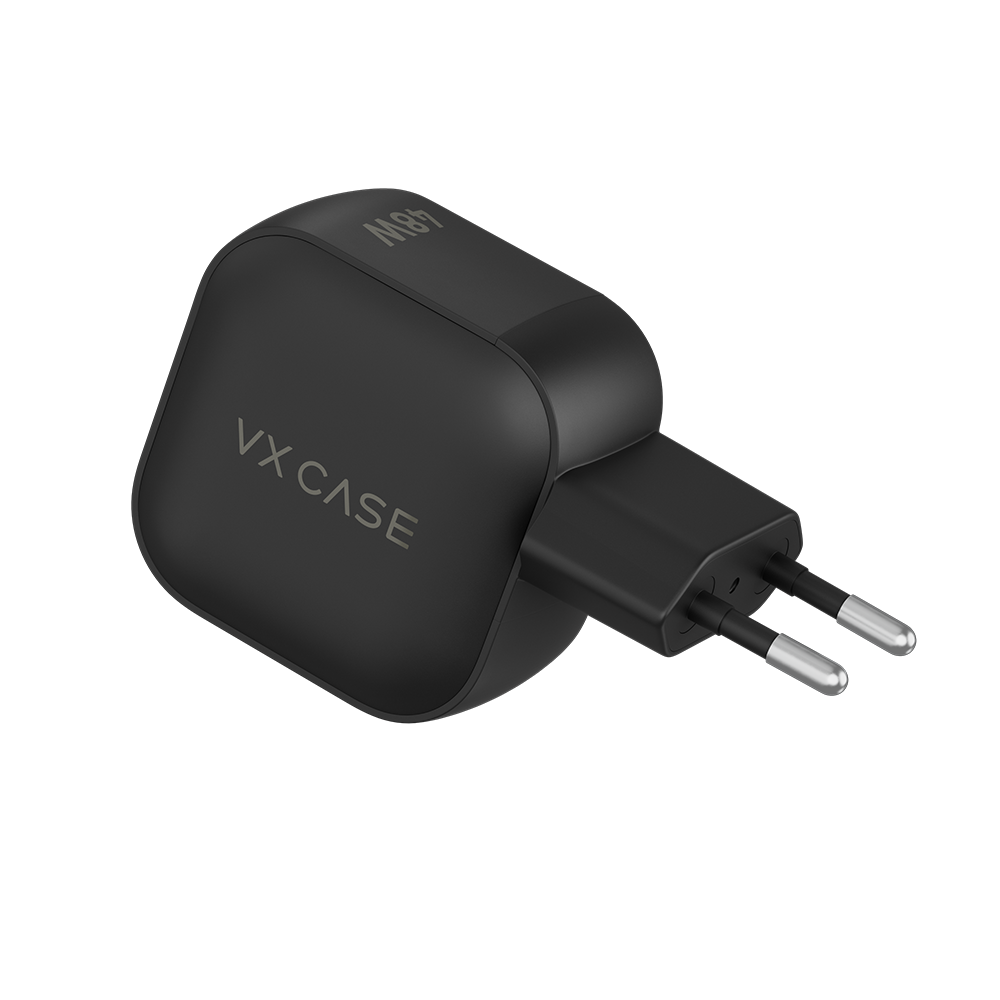 Adaptador de Carga Turbo 2 Tipo-C Striker 48W - Preto