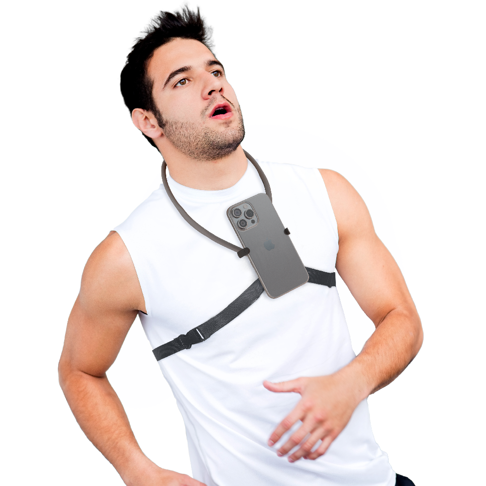 Neck Holder Magsafe VX Case - Cinza