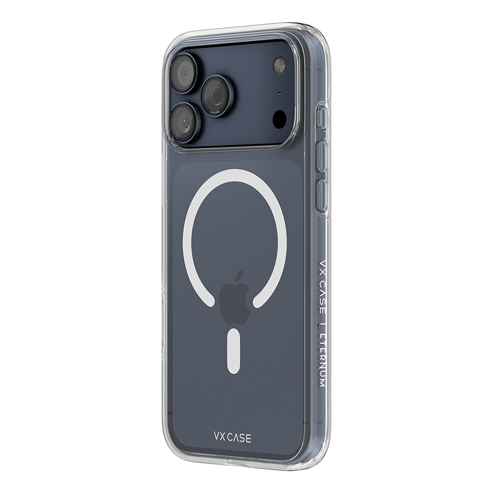 Capa MagSafe iPhone 17 Pro Max Transparente - Eternum