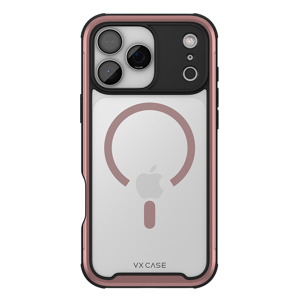 Capa MagSafe iPhone 17 Pro Max Rosa - Shield Cover II