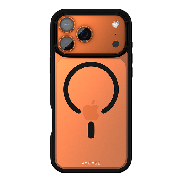 Capinha de Celular Jet Black transparente com MagSafe VX Case para iPhone 17 Pro Max