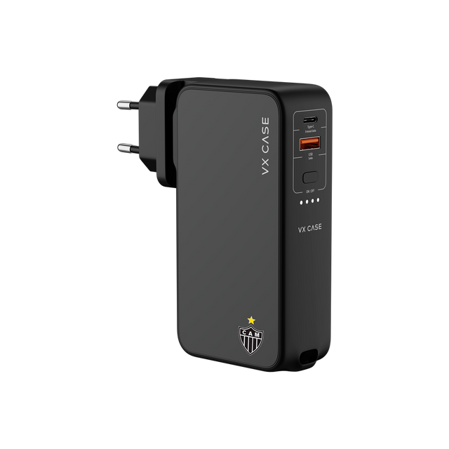 Carregador Portátil Turbo 9.600 mAh Energy Box - Atlético Mineiro