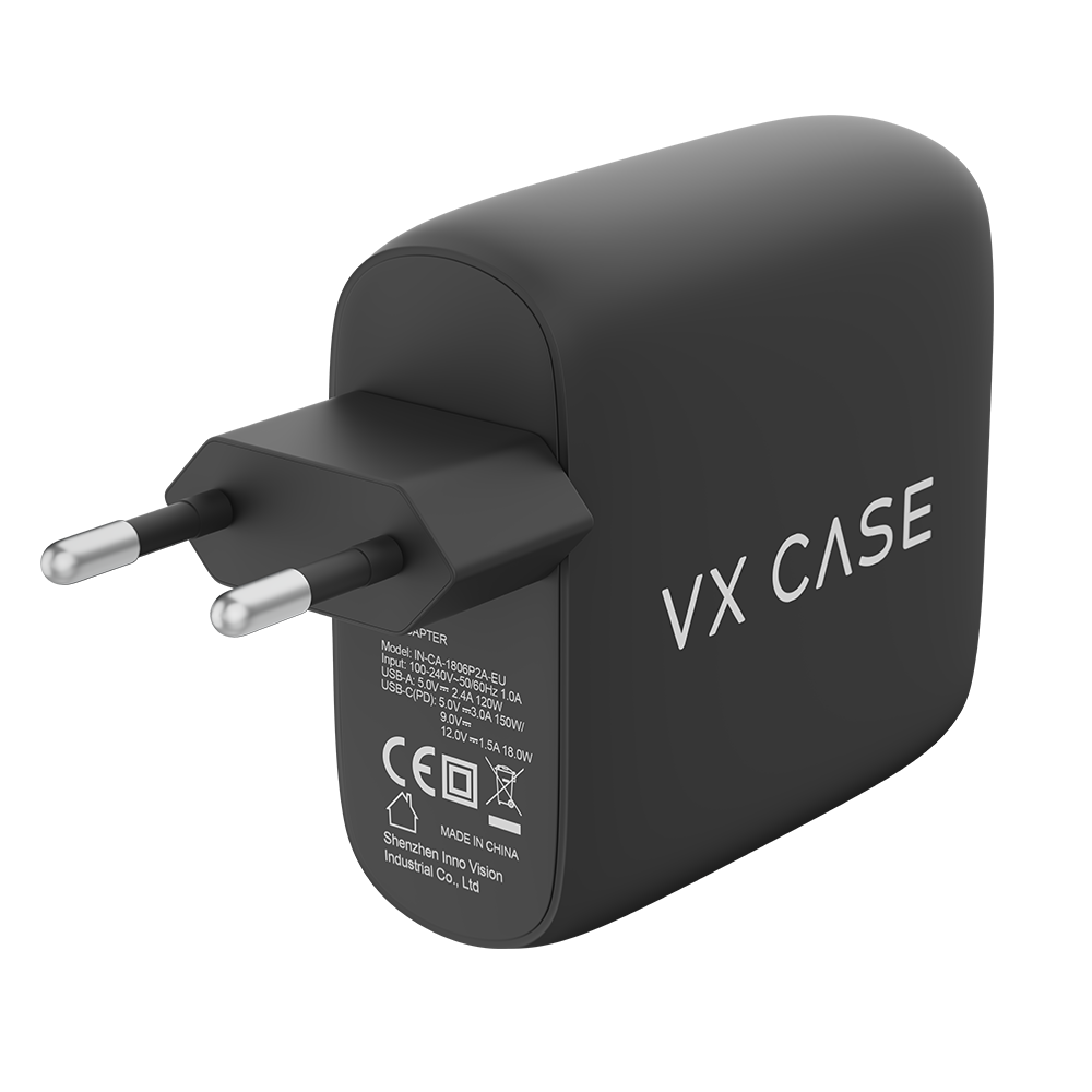 Adaptador de Carga Turbo 2 USB + 1 Tipo-C PD 32W