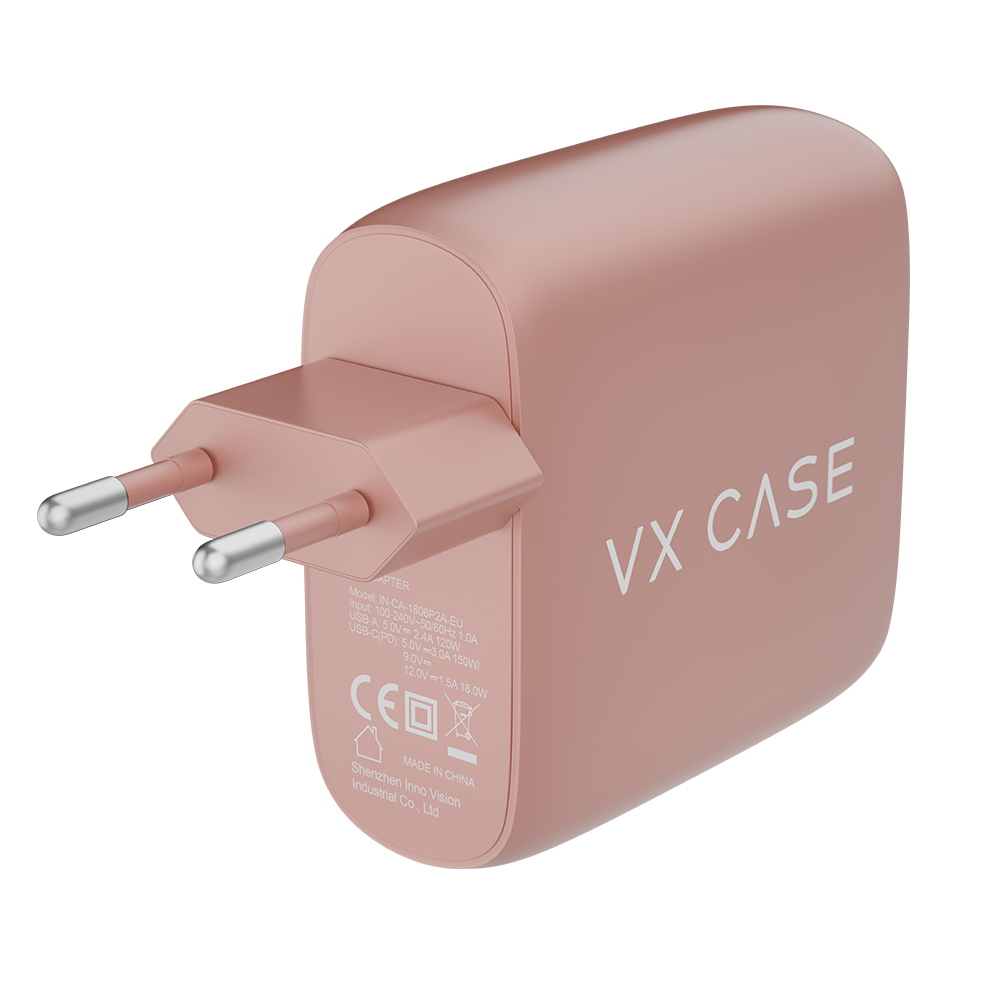 Adaptador de Carga Turbo 2 USB + 1 Tipo-C PD 32W