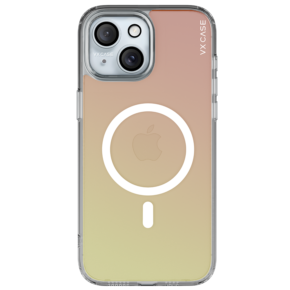 Capa Magsafe para iPhone 15 Laranja - Sunset