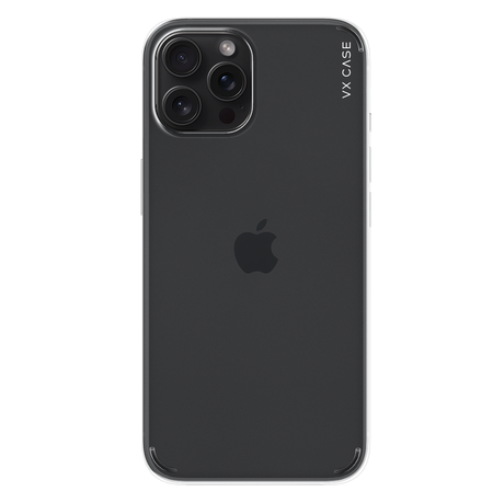 Capa para iPhone 15 Pro Max Transparente - Silicone Rígida