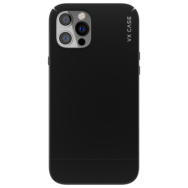 Capa para iPhone 12 Pro de Polímero Preta Fosca - VX Case