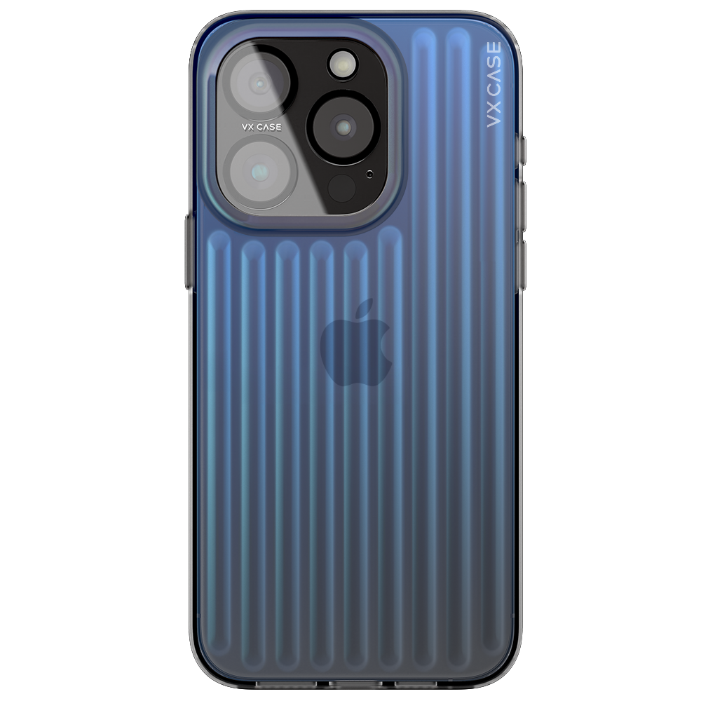 Capa para iPhone 15 Pro - Glam Matte Blue
