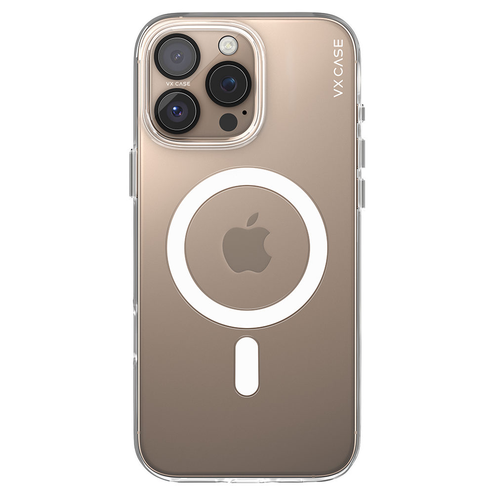 Capa Magsafe para iPhone 16 Pro Max Transparente - Silicone Rígida