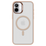 Capa Magsafe para iPhone 16 Plus Rosé Gold com Fundo Fosco - Titanium Capa Magsafe para iPhone 16 Plus Rosé Gold com Fundo Fosco - Titanium