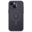 Capa Magsafe para iPhone 14 Deep Purple com Fundo Fosco - Titanium Capa Magsafe para iPhone 14 Deep Purple com Fundo Fosco - Titanium