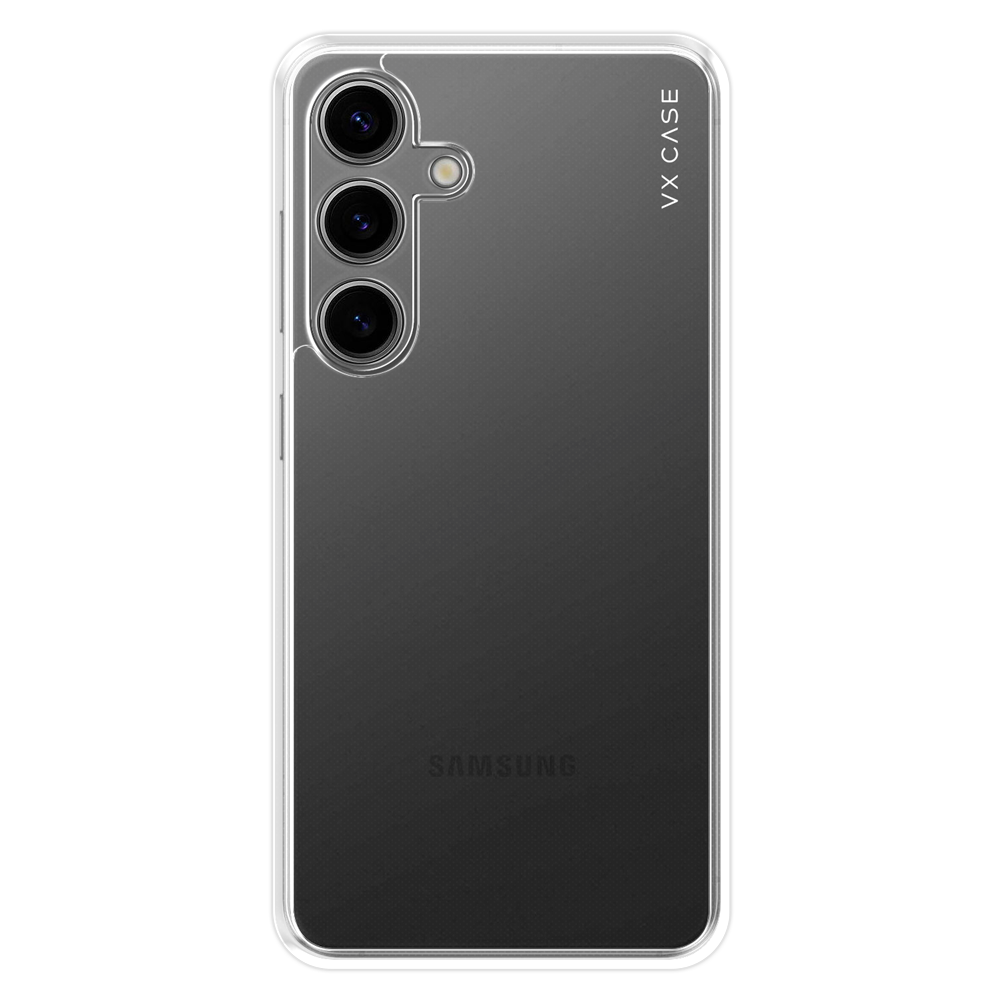 Capa Para Galaxy S24 FE Transparente - Silicone Rígida