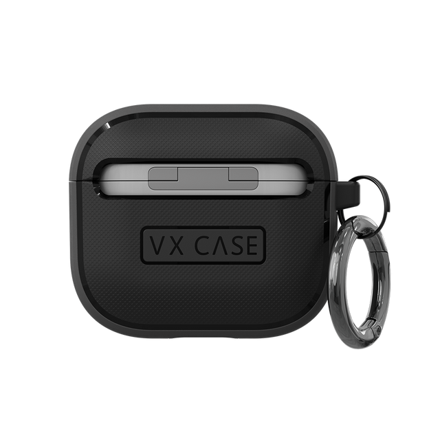 Case protetora para AirPods 4 / Pro 4 Preta - Alcântara