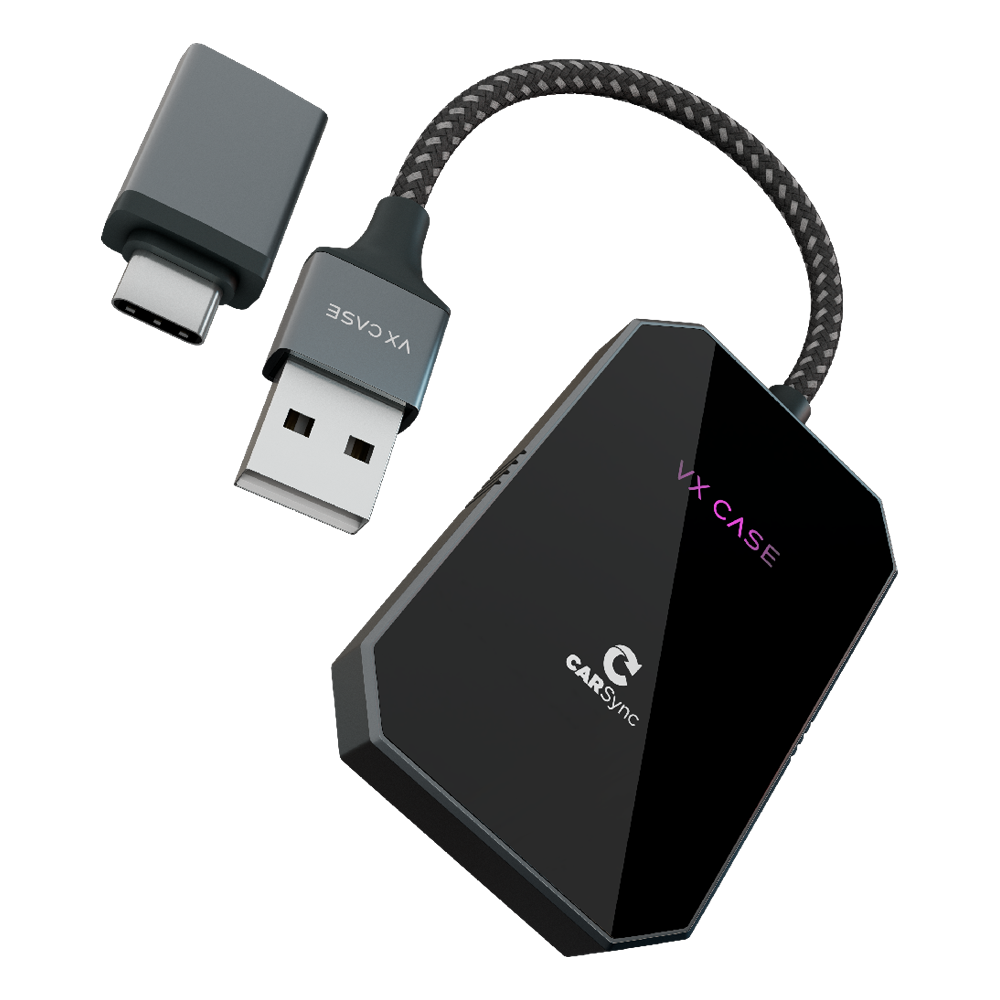 Adaptador Sem Fio CarPlay e Android Auto - CarSync