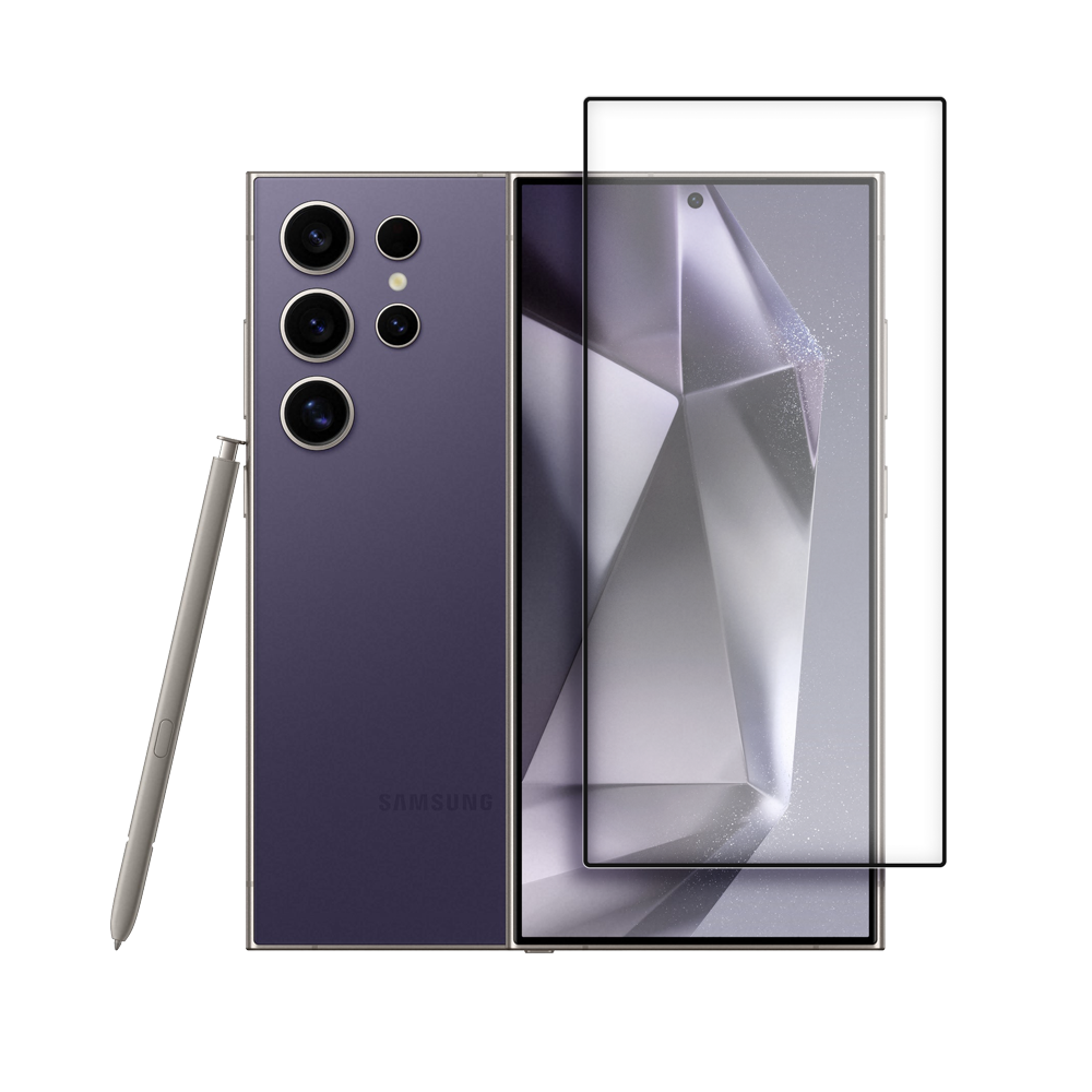 Película Anti Impacto Full Glue VX Case Galaxy S24 Ultra - Transparente