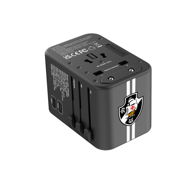 Adaptador Universal de Tomadas 3 USB e 2 Type-C - Vasco