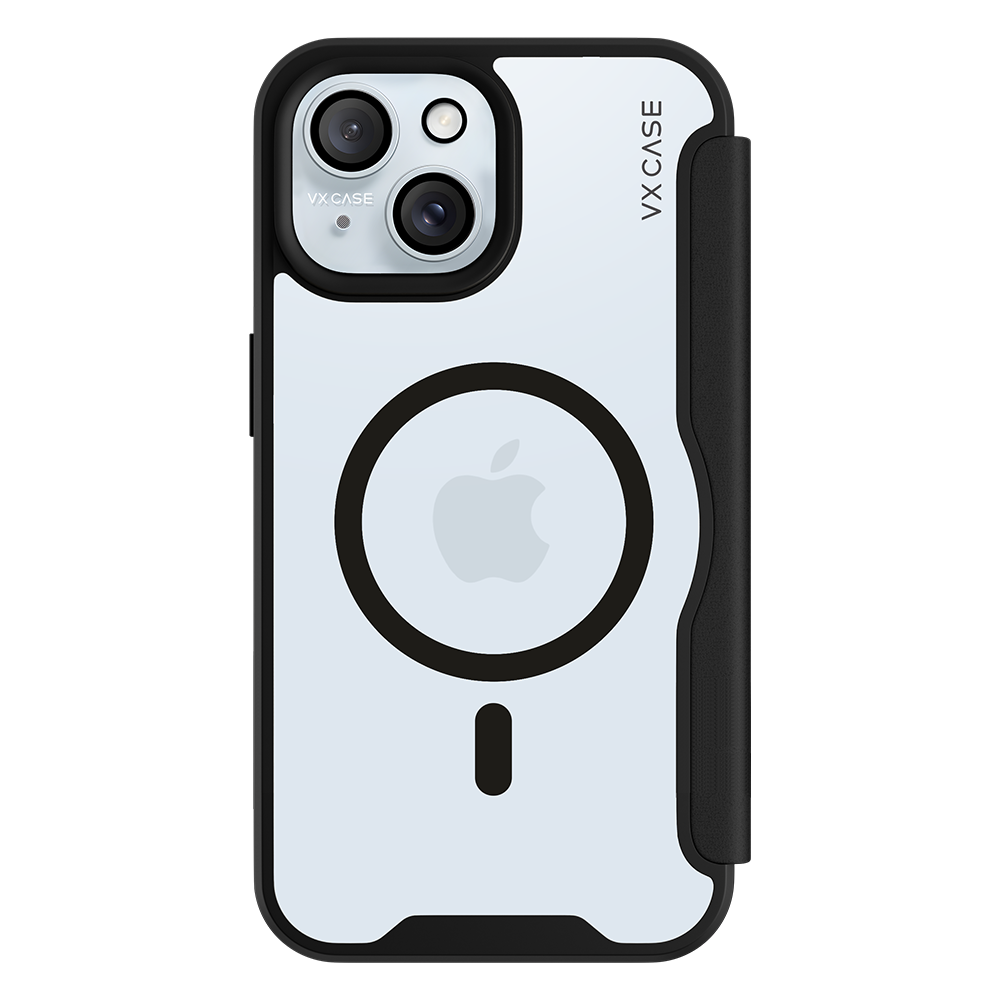 Capa Carteira MagSafe para iPhone 15 Preta - Limited