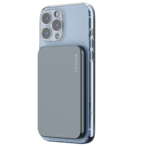 Carregador Portátil Mag Power 5.000mAh VX Case - Cinza