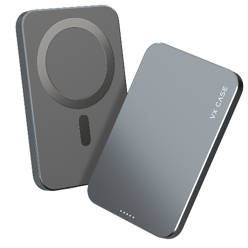 Carregador Portátil Mag Power 5.000mAh VX Case - Cinza