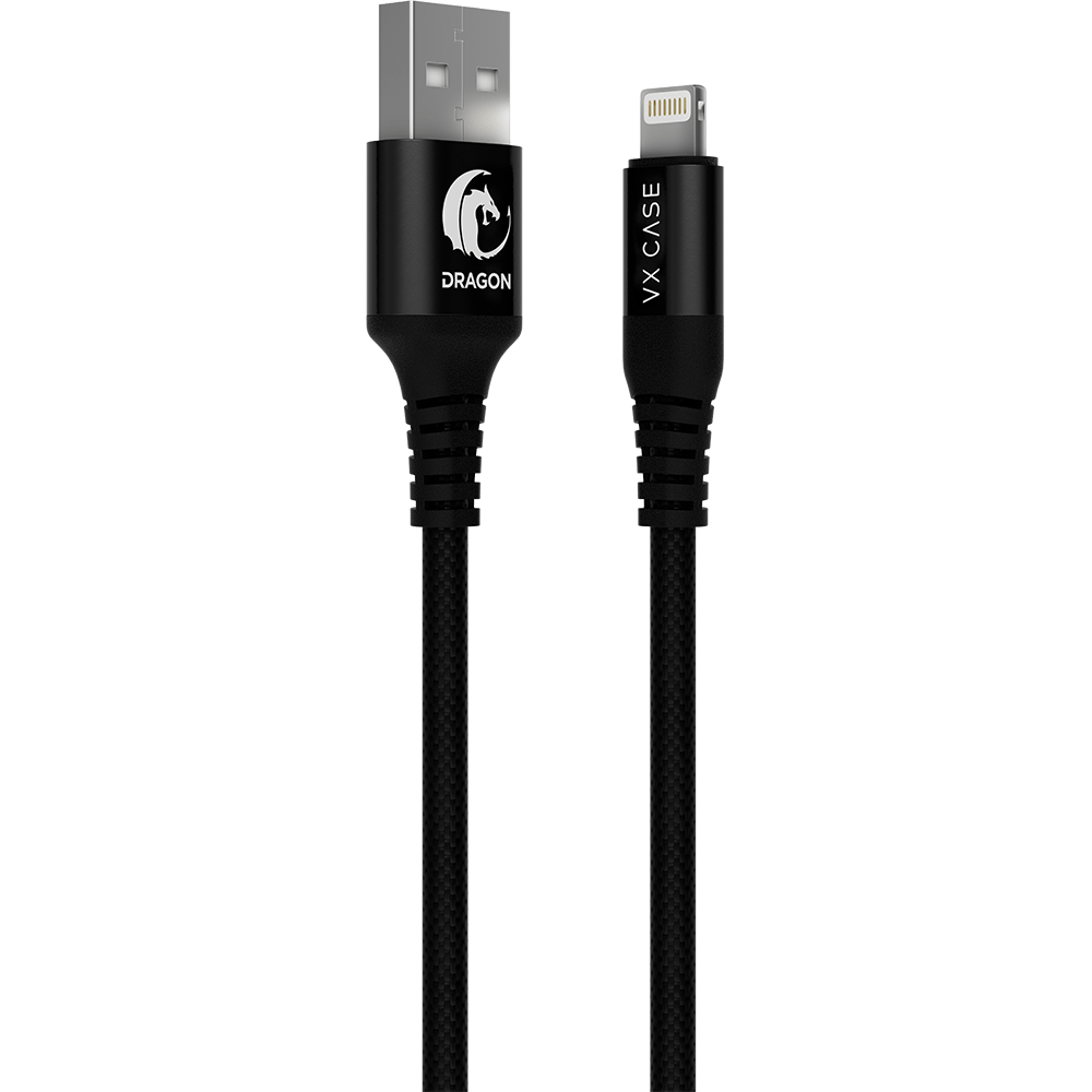 Cabo Lightning para iPhone/iPad MFI Dragon 1,20m