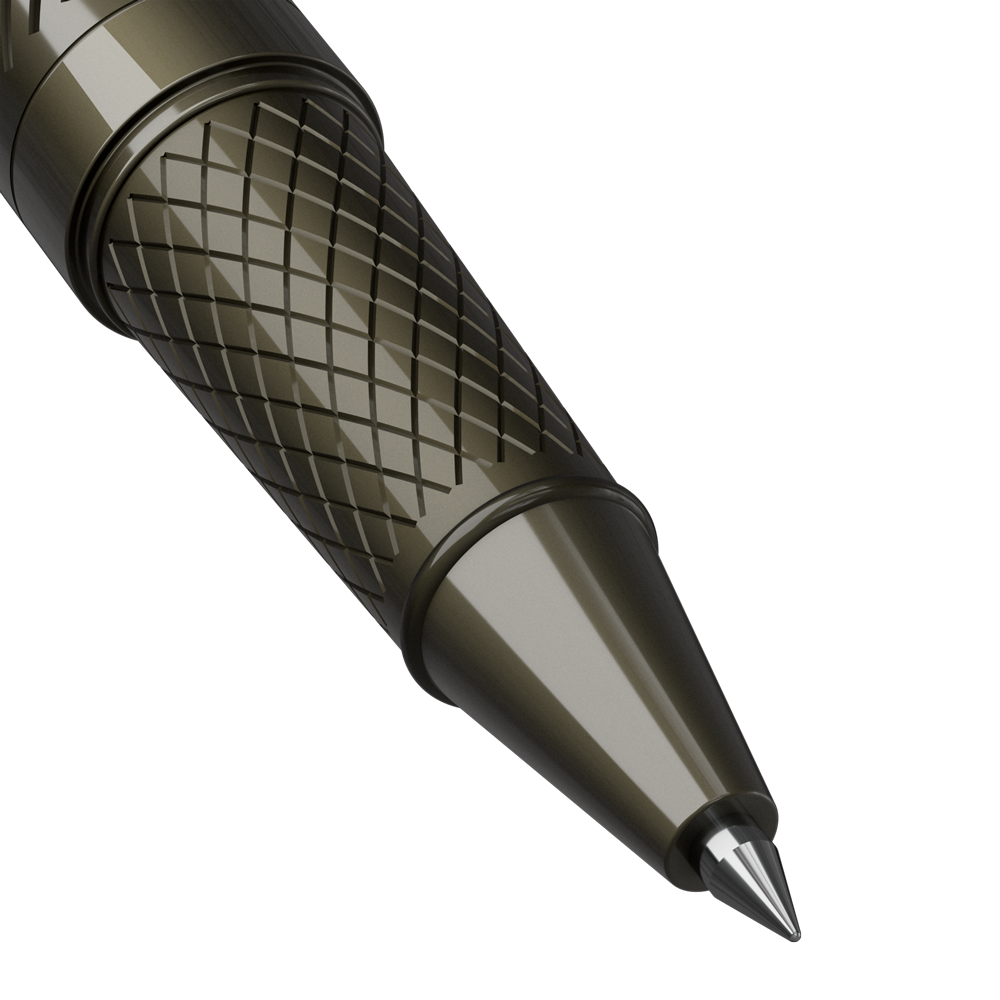 Caneta Esferográfica Premium em Aço e Cobre - Titanium Signature VX Case