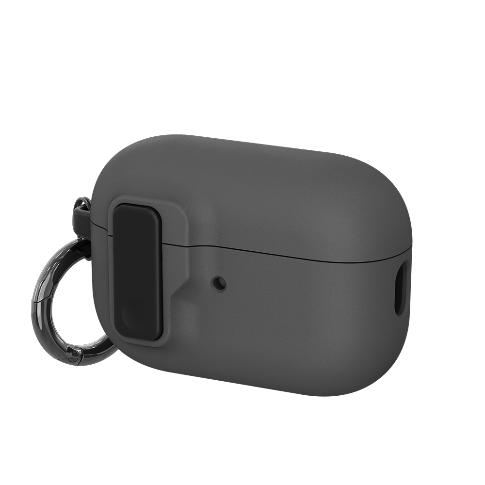 Case protetora para AirPods Pro 2 Preta - Alcântara