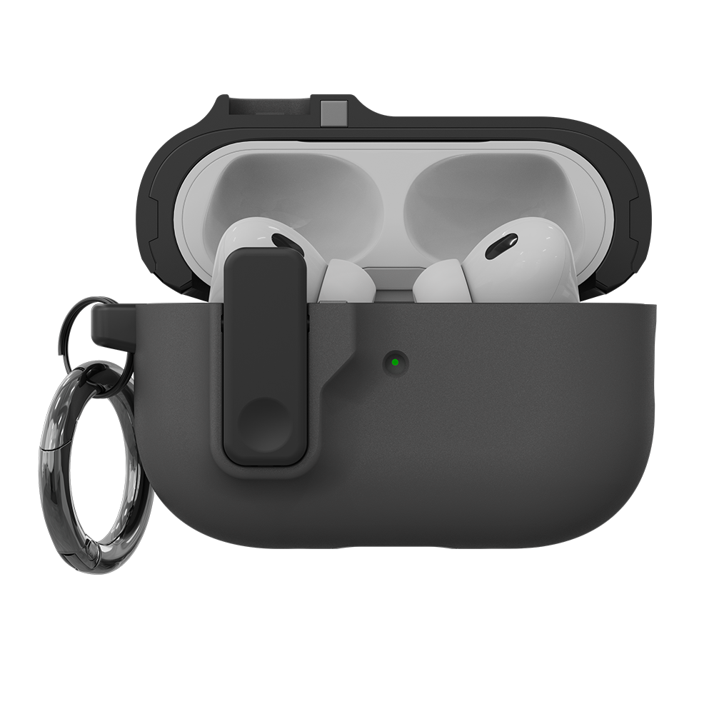 Case protetora para AirPods Pro 2 Preta - Alcântara