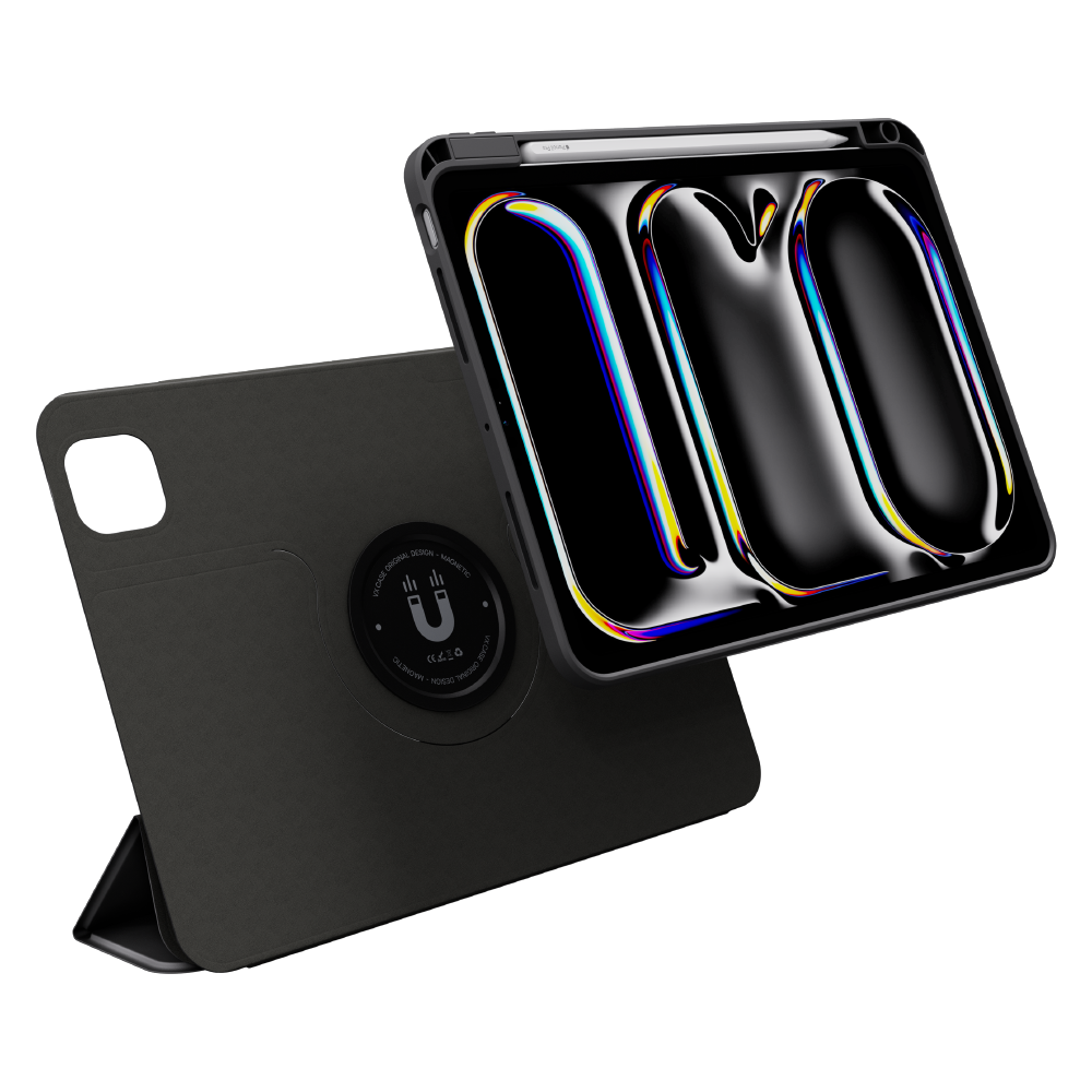 Cover Connect com Porta Caneta para iPad Geração 12.9 - Preta