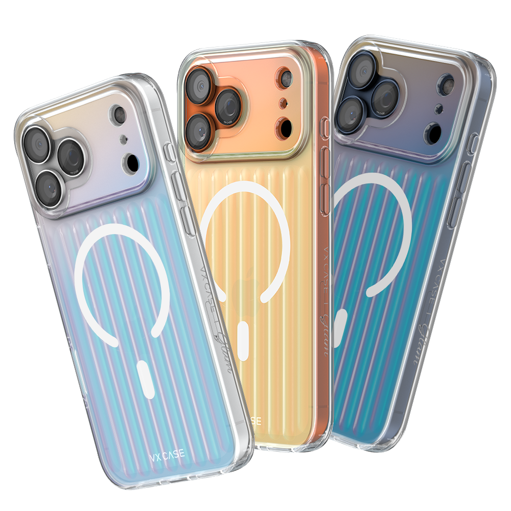 Capa MagSafe iPhone 17 Pro - Glam Rainbow