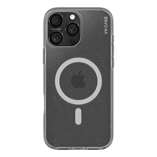 Capa Magsafe iPhone 15 Pro Max Transparente - Glitter
