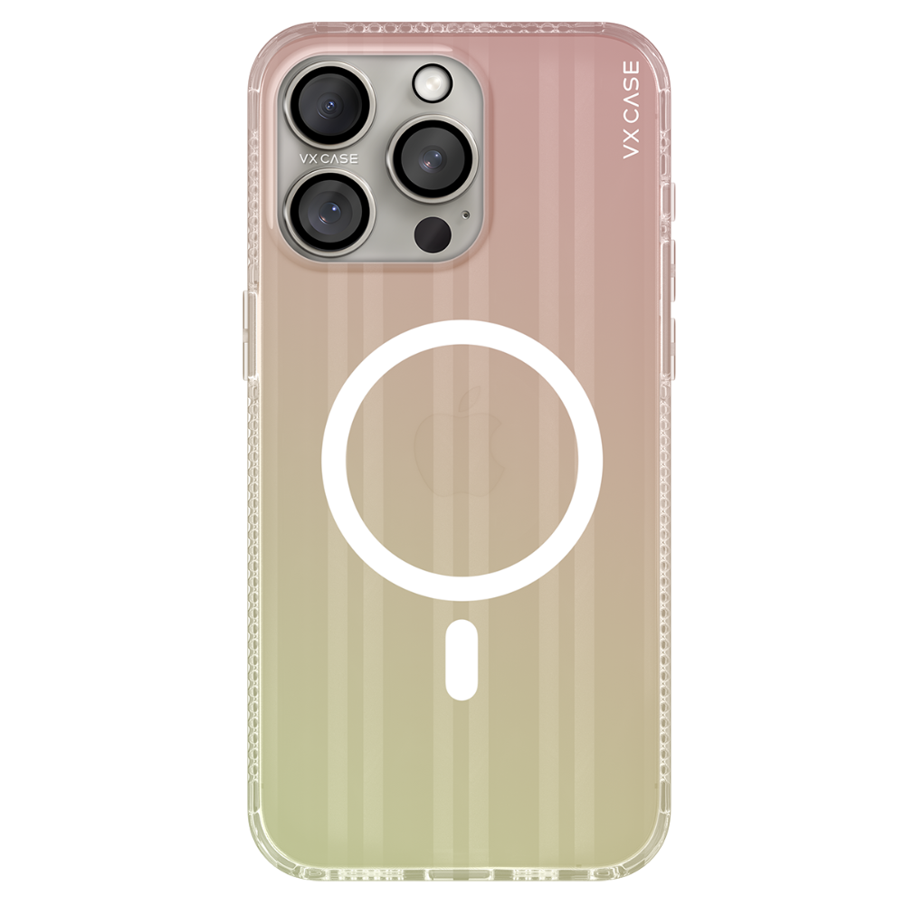 Capa MagSafe para iPhone 15 Pro Perolada - Ivory