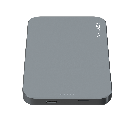 Carregador Portátil Mag Power 5.000mAh VX Case - Cinza