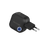 Adaptador de Carga Turbo 48W 2 Tipo-C Striker Preto - Cruzeiro Adaptador de Carga Turbo 48W 2 Tipo-C Striker Preto - Cruzeiro