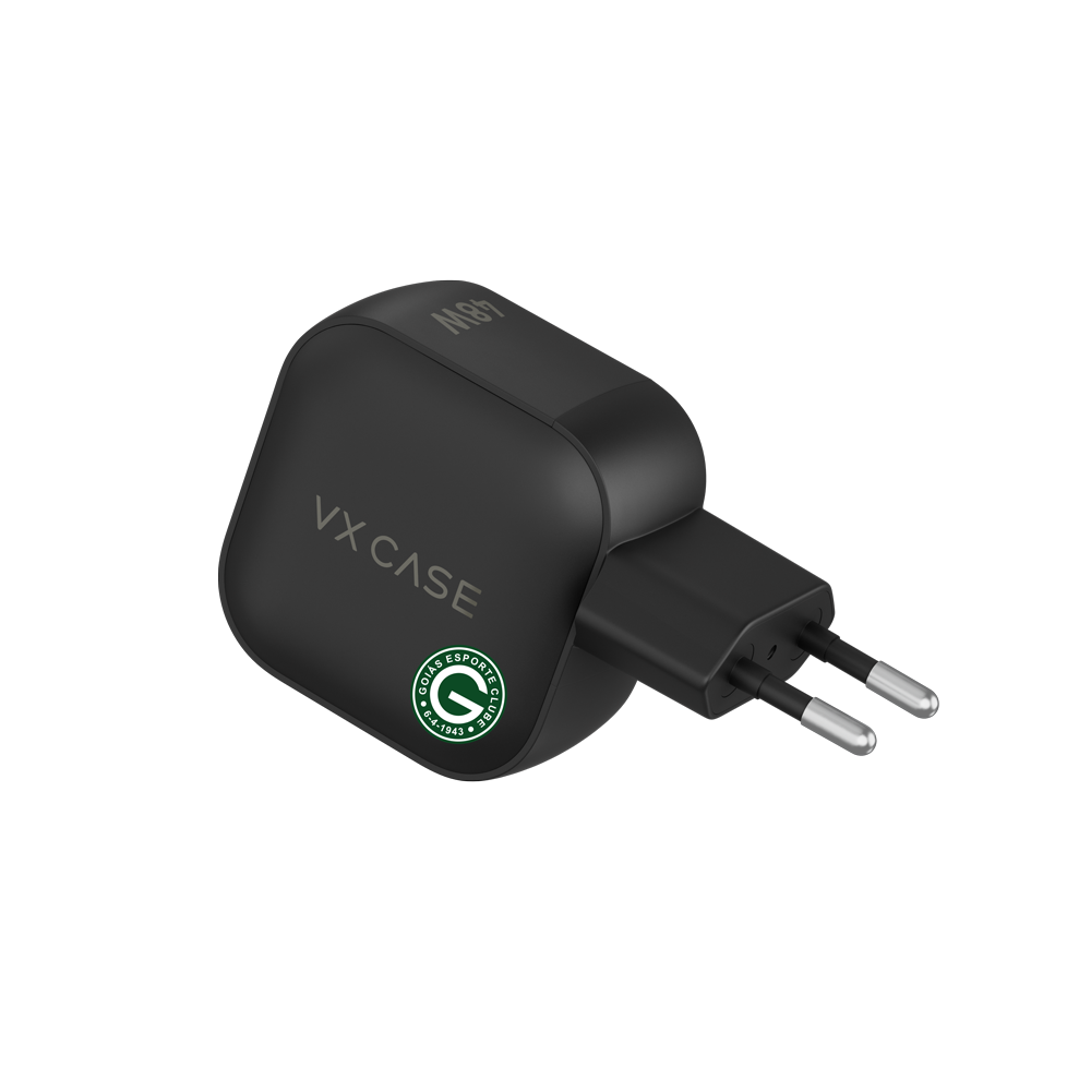 Adaptador de Carga Turbo 48W 2 Tipo-C Striker Preto - Goiás