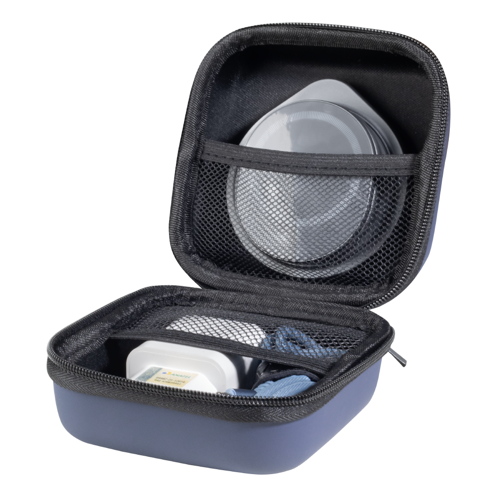 Estojo Organizador Portátil Rígido para Acessórios Eletrônicos