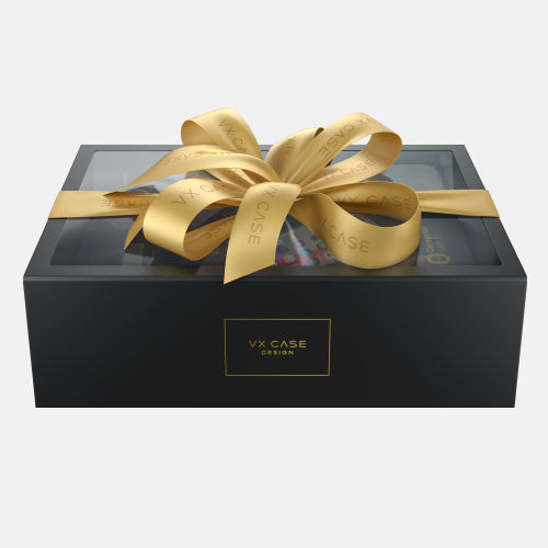 Caixa de Presente + Laço Dourado