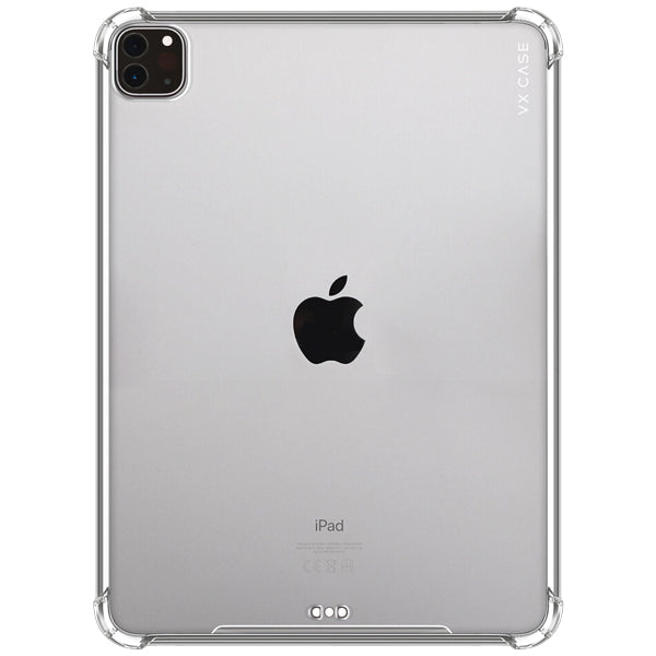 Capa de Silicone Rígida VX Case para iPad Pro 11 2020 - Transparente